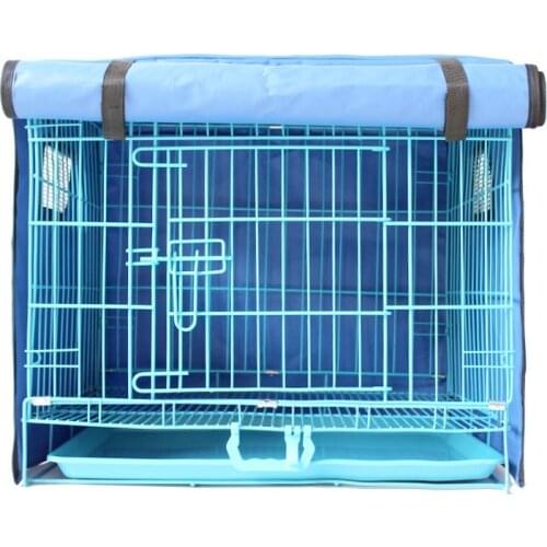 Pet Cat Rabbit Dog Cage Cover Foldable Playpen Crate Cover Breathable Waterproof Sun-proof Windproof Poncho Cover NJ71513