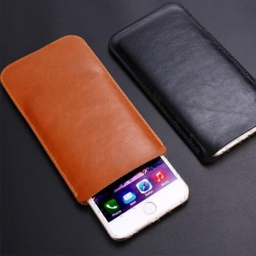 FSSOBOTLUN For LG Q70 Q730 Case 6.4" super slim sleeve pouch cover,Luxury microfiber Leather Cases Phone bag