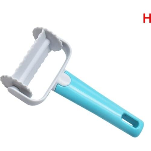 DIY Fondant Strip Ribbon Cutter Tool Cake Rolling Pin Embosser Mold Mould For Biscuits JS22