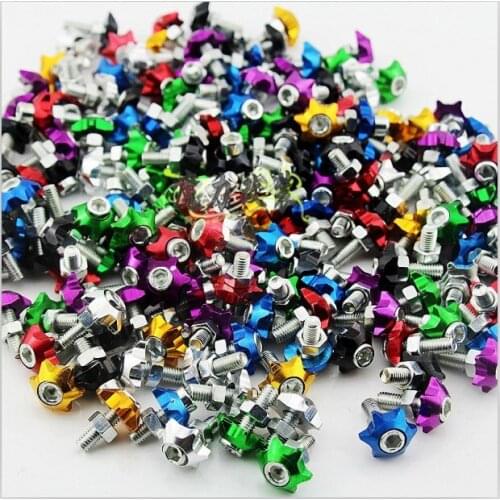 For Electric pedal refires 125 motorcycle license plate decoration frame license plate multicolour aluminum alloy screw