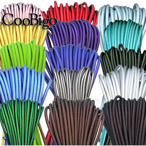 10 Meter 1mm Colorful High-Elastic Round Elastic Band Round Elastic Rope Rubber Band Elastic Line DIY Sewing Accessories