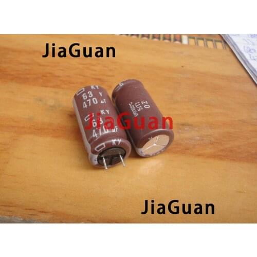 20pcs NEW CHEMI-CON 470uf/63v NIPPON KY 63V470UF 12.5x25MM electrolytic Capacitor 470UF 63V NCC ky 63v 470uf