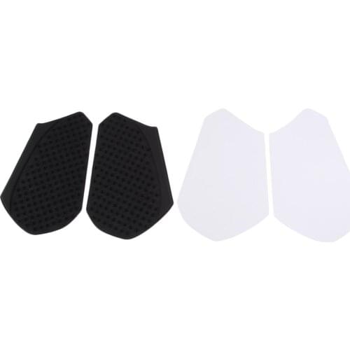Motorcycle Gas Tank Protectors Side Fuel Knee Grip Protector Decal Stickers for Honda CBR600RR F5 03-06 (2 Pcs, Black)