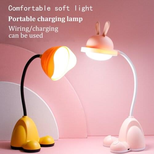 Usb Charging Desktop Light Eye Protection Desk Lamp Led Modern Student Reading Lighting Learning Table Lamp for Home Living