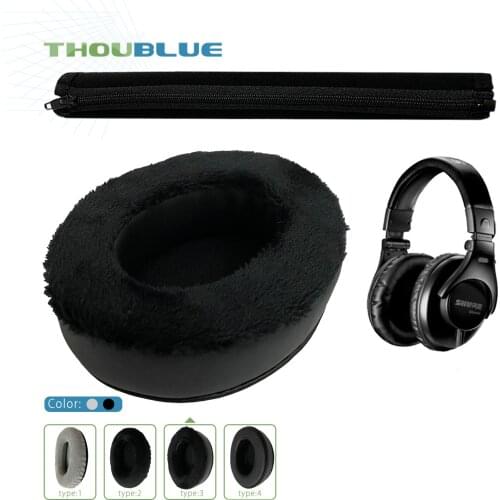 THOUBLUE Replacement Ear Pad For Shure SRH440 SRH840 SRH940 Shure HPAEC 1440 1840 940 240 440 840 Earphone Memory Foam Earpads