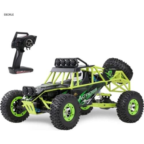 WLToys 12428 2.4Ghz 4WD RC Car Off-Road Vehicle Remote Control Car 1/12 RC Truck 50KM/H High Speed Race Car RTR Gift Toy for Kid