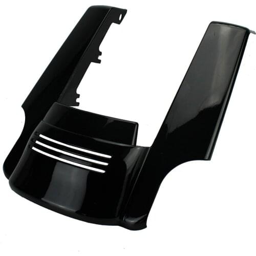 Motorcycle Parts New Black Stretched Rear Fender Extension For 2009-2013 Harley Touring Street Road Glide Bike 09 10 11 10 13