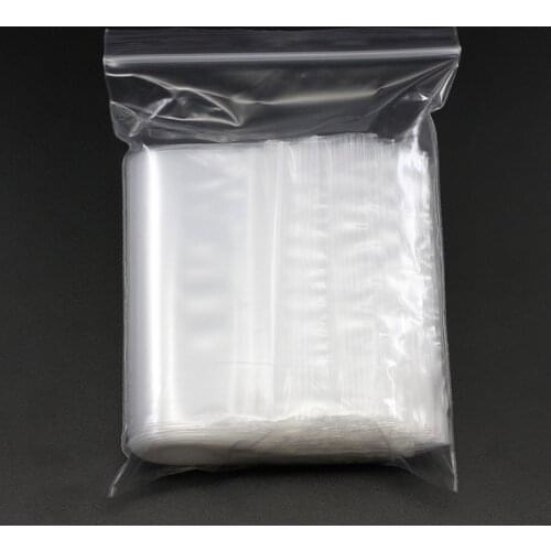 100pcs Multiple Size Clear Self-adhesive Cello Cellophane Bag Self Sealing Small Plastic Bags For Candy Packing Resealable