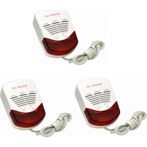 Kitchen Cooking Home LPG Natural Gas Detector GSM Wireless GAS Leak Detector Alarm