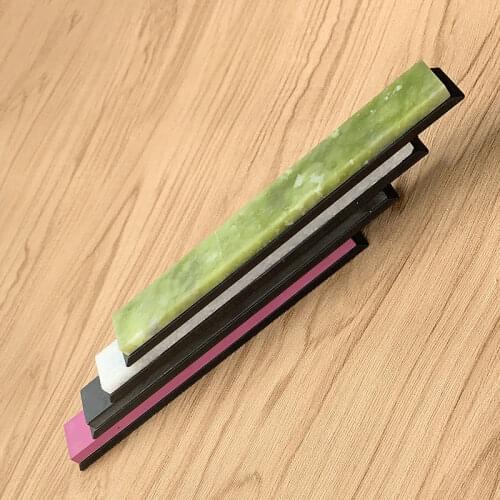 5 pieces / set of natural sharpening stones for fine grinding of home sharpening systems