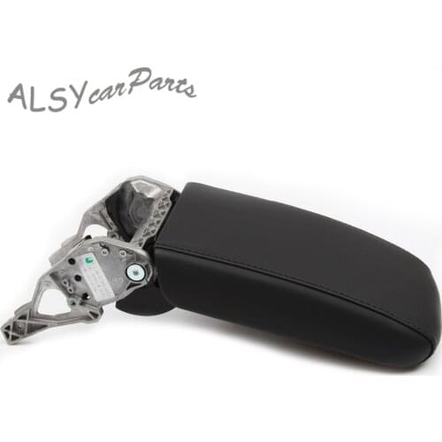 5C6 864 207 ICE Black Synthetic Leather Center Armrest Cover For VW Jetta MK6 Jetta Vento 2012-2014 5C6864207ICE