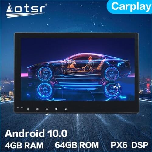 Android 10.0 4G+64GB Car DVD Player Radio Auto GPS Navigation Car Stereo HD Multimedia DSP Carplay Fo TOYOTA Hilux 2016 - 2017