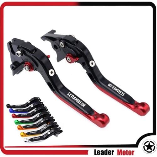 For DUCATI Scrambler (all except Cafe Racer) 2015-2017 Motorcycle Accessories Folding Extendable Brake Clutch Levers