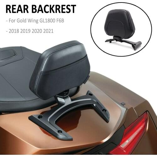 For Honda Gold Wing Goldwing GL 1800 GL1800 F6B Tour 2018 - 2021 Motorcycle Passenger Seat Rear Backrest Cushion Back Rest Pad