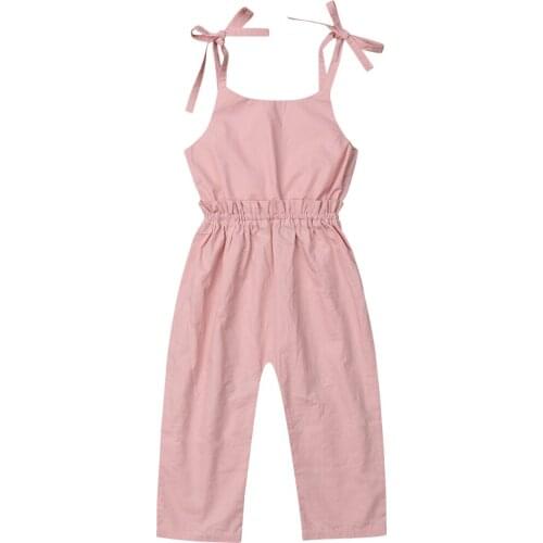 New Arrivels Infant Toddler Baby Girls Strappy Romper Jumpsuit Sunsuit Outfits Clothes 6M-5T