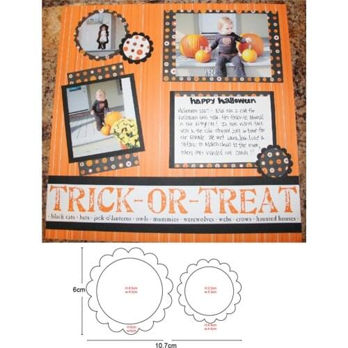 Metal cutting dies circle frame 2020 new cut die mold Scrapbooking paper craft knife mould blade punch template dies