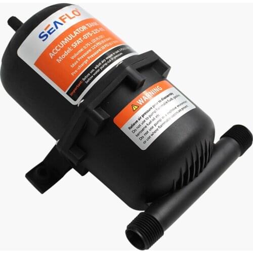 0.75 liter miniature pressure tank RV yacht diaphragm pump water purifier buffer pressure storage constant pressure gas tank