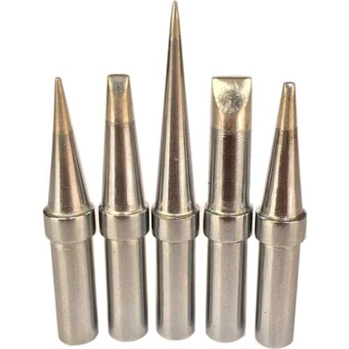 5pcs Soldering Iron Tips kit ETA ETB ETD ETS ETT Soldering Iron Tips For Weller WESD51 WESD50 WCC100