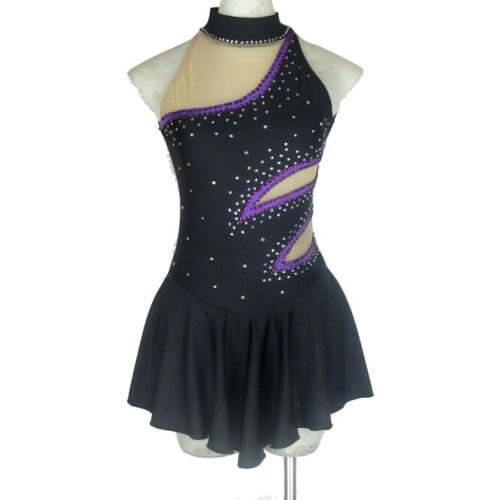 Girls Figure Skating Dress Graceful New Brand Ice Skating Dresses For Competition Customized DR3907