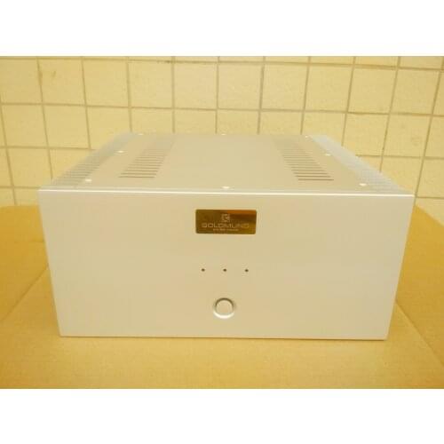 Silver Goldmund full aluminum amplifier chassis / Preamplifier case / AMP Enclosure DIY box (320*150*308mm)