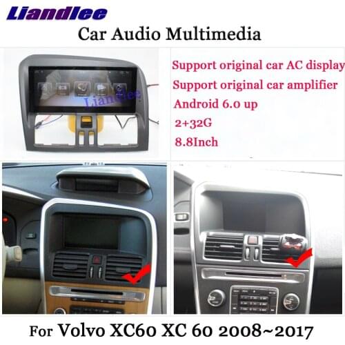 Car Android Multimedia Player For Volvo XC60 2008-2017 Stereo Radio Carplay Wifi AUX GPS Navigation System