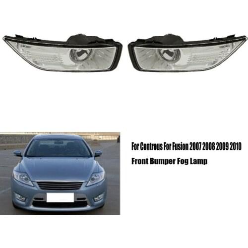 Car Fog Light Fog Lamp Covers for Ford Mondeo MK4 for Controus for Fusion 2008-2010 Front Bumper Fog Lamp Driving Light