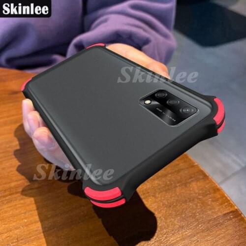 Skinlee Case For Realme GT Master Edition Anti-fall Translucent Skin Hard Shockproof Cover For Realme GT 5G Phone Case Cover