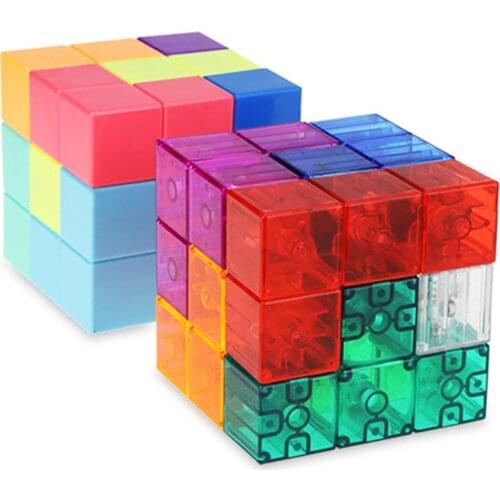 DIY Yongjun Magnetic Building Block 3x3x3 Magic Cube Speed Puzzle Toys Block Multiple Combinations Educational 3x3 Magico Cubo