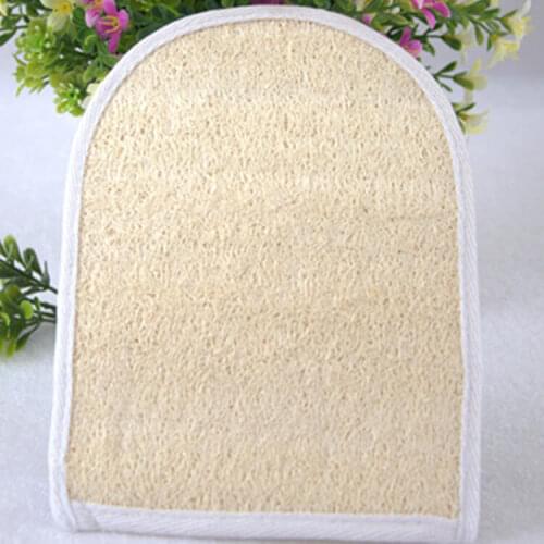 Hydrea Natural Organic Egyptian Loofah Exfoliating Bath Mitt High Quality natural Luffa Body Wash Sponge Remove Dead Skin Made