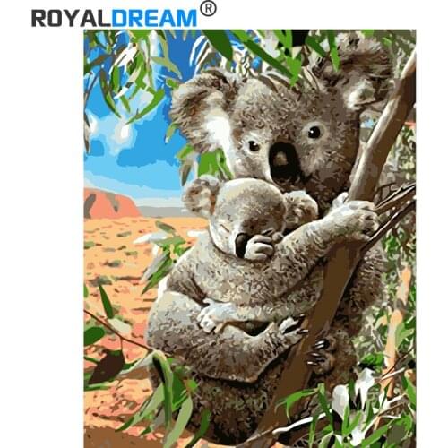 ROYALDREAM Large Paintings By Numbers