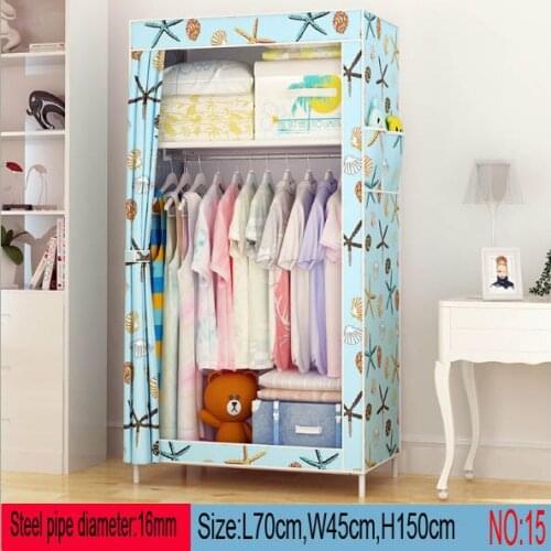 Wardrobe Stainless steel Steel pipe Wardrobe