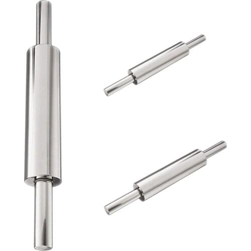 Rolling Pin for Baking Pizza, Pie & Cookie,Dough Roller with Handle Design Best for Fondant, Pie Crust