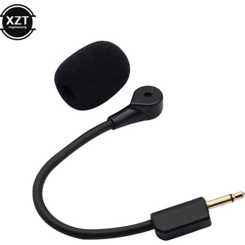 Microphone Replacement for Razer BlackShark V2/V2 Pro/V2 SE Headphones Wireless Gaming Headset 3.5mm AUX Game Boom Mic with Foam