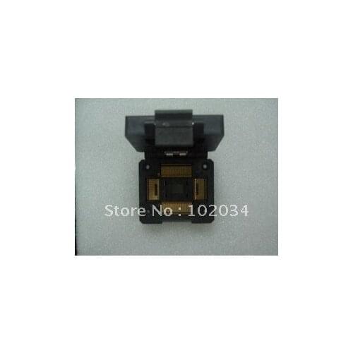 100% NEW IC51-1284 QFP128 TQFP128 IC Test Socket / Programmer Adapter / Burn-in Socket ( IC51-1284-1433) 0.5MM