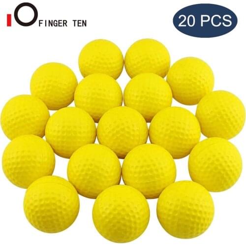 20Pcs Elastic PU Golf Foam Practice Balls Indoor Outdoor Color Practice Sponge Soft Ball for Men Women Kids Drop Shipping