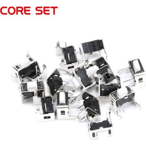 200Pcs/Lot 3x6x5MM Bracket Tact Switch Micro Switch 3*6*5mm keys Side buttons Switch