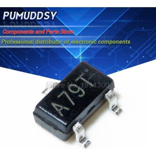 50PCS AO3407 3407 SOT23-3 MOSFET A79T MOSFT P-Ch -30V -3.6A 64mOhm new and