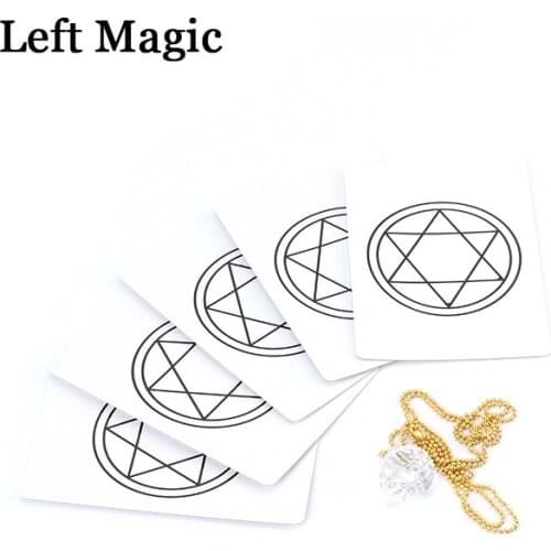 Diamond Prediction Magic Tricks Card Prophecy Magic Close Up Illusion Gimmick Props Mentalism Comedy Classic Toys