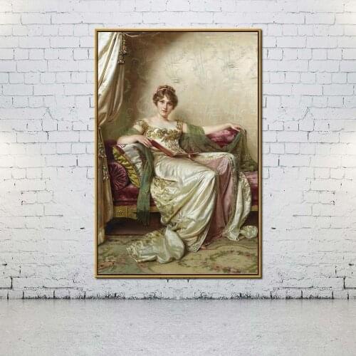 Artcozy Oil Canvas Painting charles frédéric joseph soulacroix For Home Decoration Wall Art