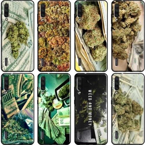 Drug Dealer Money Weed Art Case For POCO X3 M3 F2 Pro Case For Xiaomi Mi 11 A1 A2 A3 Mi Note 10 Lite Mi 10T 9T Pro Coque
