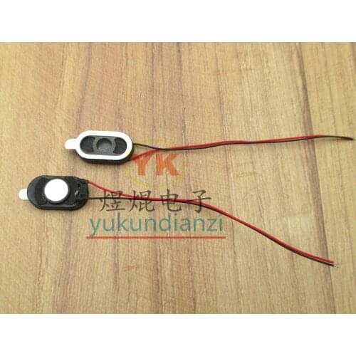 1810 8R 8Ω 0.5W speaker 8 ohm 1/2W speaker with line runway oval length 18MM width 10MM thickness 4MM line length 70MM