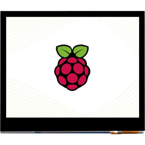 Waveshare 3.5inch Capacitive Touch Screen LCD For Raspberry Pi, 640×480, DPI, IPS, Toughened Glass Cover, Low Power Solution