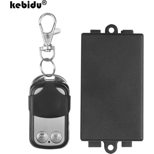 Kebidu Wireless RF Remote Control Switch Transmitter 433mhz Remote Control DC 12V 1CH Relay Receiver Module