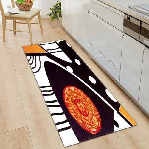 Kitchen Mat Entrance Doormat Bedroom Living Room Decorative Carpet Home Hallway Floor Rug Bathroom Mats Absorbent Anti-slip
