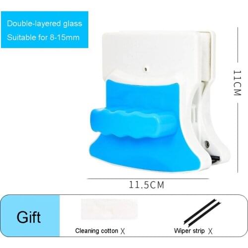 Double Sided Magnetic Window Glass Cleaner Magnets Brush Home Wizard Wiper Surface Cleaning Tools 3-8mm/8-15mm