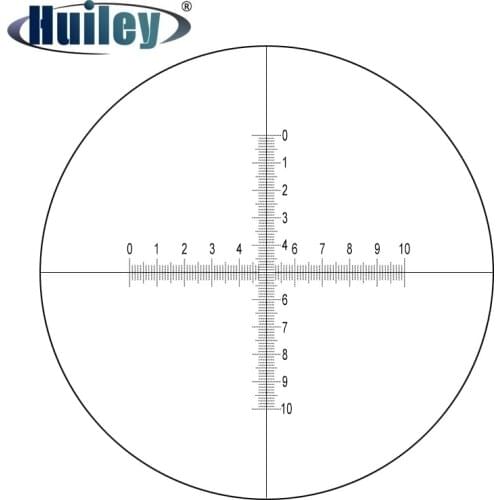 Eyepiece Micrometer Cross Ruler Scale DIV 0.1mm Calibration with Different Diameters for Olympus Nikon Leica Zeiss Microscope