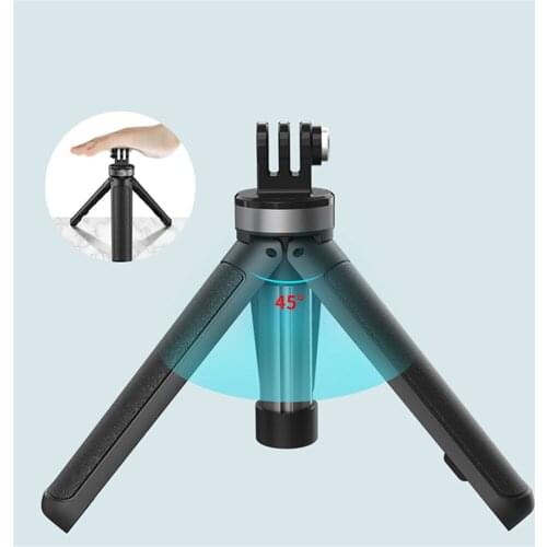 Handheld Desktop Tripod Aluminum Alloy Action Camera Expansion Bracket PHone Holder for GoPro Mobile