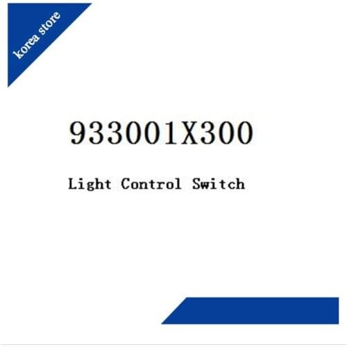 Instrument Panel Headlight Brightness Height Light Control Switch 933001X300 For Kia Forte