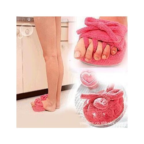 Pink Slim Slipper Half Sole Foot Massage Shoes Weight Loss Dieting Legs Slippers Foot Massage