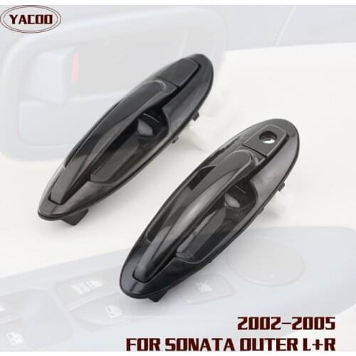 FREESHIPPING 1 PAIR OUTER DOOR HANDLE FOR HYUNDAI SONATA EF 02